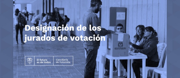 Designación de los jurados de votación en el Consulado de Colombia en Houston para las Elecciones Presidenciales 2022