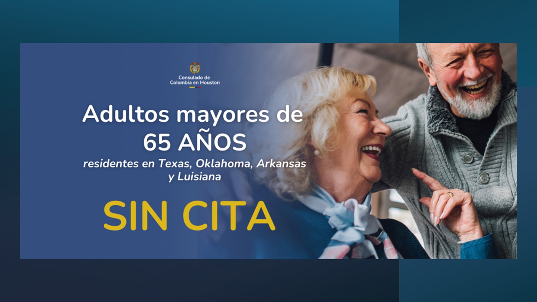Adultos mayores de 65 años no requieren agendar cita para realizar sus trámites de Cédulas, Pasaportes, Actos Notariales, y Supervivencias 