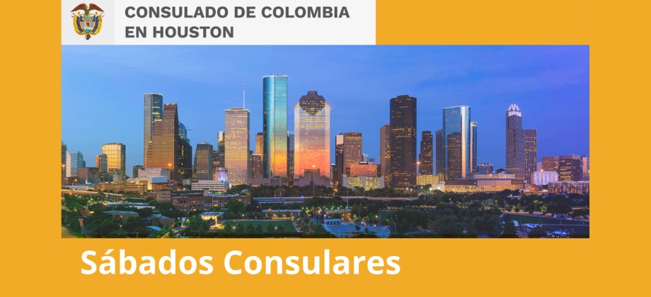 El Consulado de Colombia en Houston realizará una jornada de Sábado Consular el 3 de diciembre de 2022