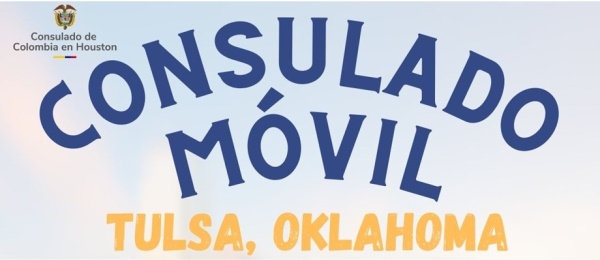 Anuncio del Consulado Móvil Tulsa, Oklahoma