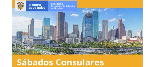 Jornada de Sábado Consular este 9 de julio en la sede del Consulado de Colombia en Houston 
