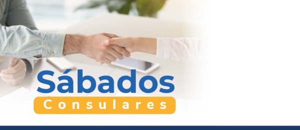 Para todos los interesados en nuestra jornada de sábado consular, les informamos que será el próximo sábado 7 de septiembre de 9:00 a.m. a 1:00 p.m.