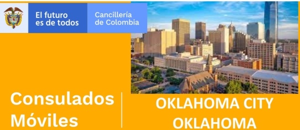 El Consulado Móvil en Oklahoma se realizará los días 25 y 26 de septiembre de 2021