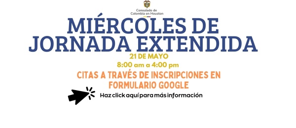 Banner anunciand jornada extendida