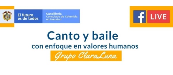 "Canto y baile con enfoque de derechos humanos" es el evento virtual del Consulado en Houston 