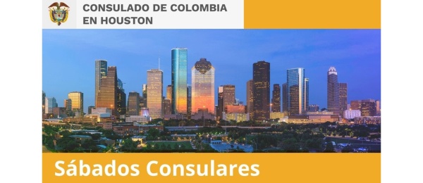 El Consulado de Colombia en Houston realizará una jornada de Sábado Consular el 12 de noviembre de 2022